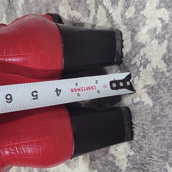 1332- Ninety Union Art Style Fashionable Women's Vegan Boots Size 11 NWT - Picture 5 of 10